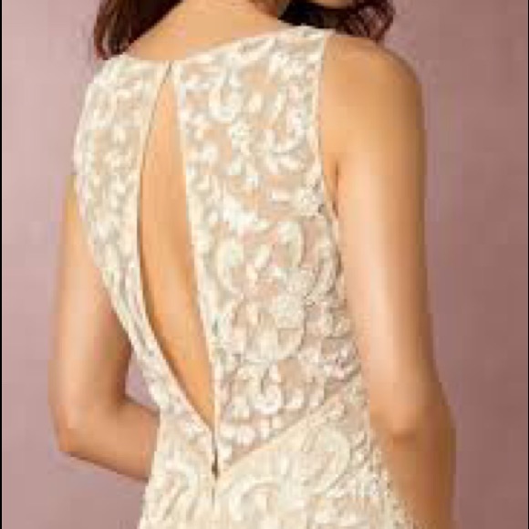 BHLDN beaded meghan gown - Picture 4 of 16